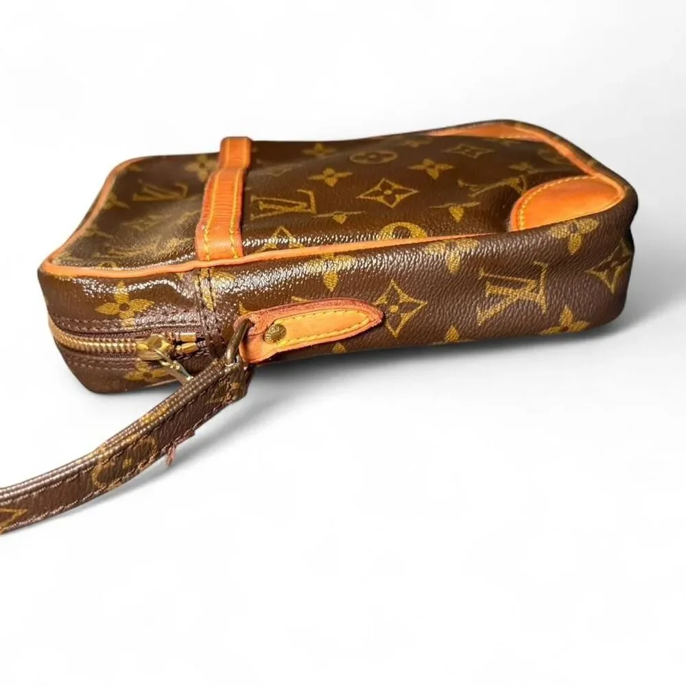 Louis Vuitton Danube PM Monogram Crossbody Bag Vintage 2001 France LV - Picture 4 of 9